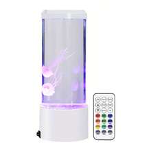 Lampu Hias Bentuk Ubur-ubur dengan Colokan USB, Lampu Suasana Berubah Warna, Lampu Ubur-ubur, Dekorasi Rumah Akuarium Ubur-ubur, Lampu Suasana Ruangan untuk Ruang Tamu, Kamar Tidur, Rumah, Hadiah Liburan (Baterai Tidak Termasuk) - MultiWarna - View 11