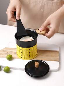 Multi-Pack Round Cheese Raclette Grill Kit With Spatula, Ideal For Cheese & Meat Baking, RV Trip, Patio Night Gathering, Holiday Picnic & Indoor Mini Barbecue - View 6