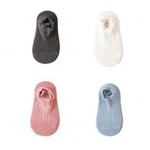 1/2/4/5 Paar Baby Kleinkind rutschfeste Bodensocken, weich & bequem, leicht atmungsaktive Sommer rutschfeste Bodensocken, Kinder rutschfeste Kleinkindsocken, Baby Haussocken, Kindersocken - Verschiedenfarbig - Übersicht 13