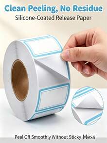 500pcs Removable Refrigerator Labels - No Residue, Reusable And Waterproof | Suitable For Food Storage Containers, Glass Jars, Freezer Bags And Refrigerated Storage - Self-adhesive - View 7