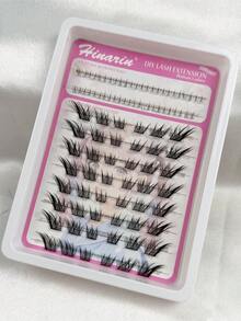 72 Pcs C Curl Cluster Lashes With Bottom Lashes Disposable Self-Adhesive Individual Eyelashes Japanese Style Anime Cat Eye Lashes Natural Look Clusters Eyelashes Suitable For Parties Daily And Festival Makeup - View 5