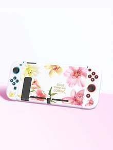 New Switch 2 Protective Case (2025) Game Accessory, Compatible With Switch 2/Switch OLED, Summer Vacation Print Pattern TPU Protective Case/Upgraded Thickened Protective Case Switch Battery Version Protective Case 1pc, Best Gift For Switch Players, Valentine's Day Confession/Romantic Gift - Multicolor - View 10