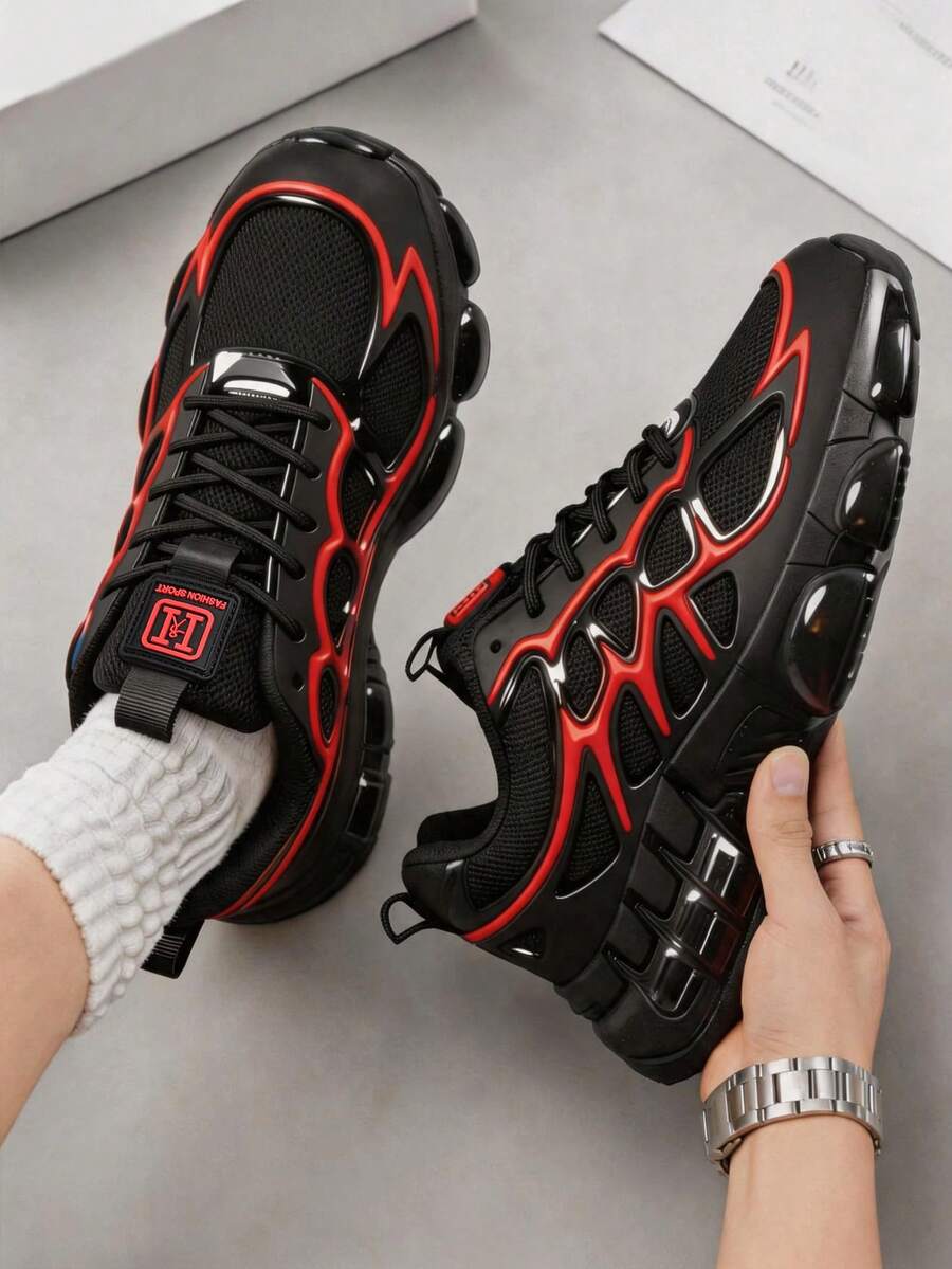 Giày thể thao nam Omder cổ thấp, giày chạy bộ jogging, giày đi bộ casual thời trang, giày tennis streetwear màu gradient