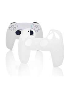 Compatible With PlayStation 5, Controller Protective Case, Anti-Slip Dot Design, Anti-Slip, Anti-Sweat, Anti-Scratch, Anti-Dust, Enhances Gaming Operation Feel And Experience, Practical Gaming Accessory - View 4