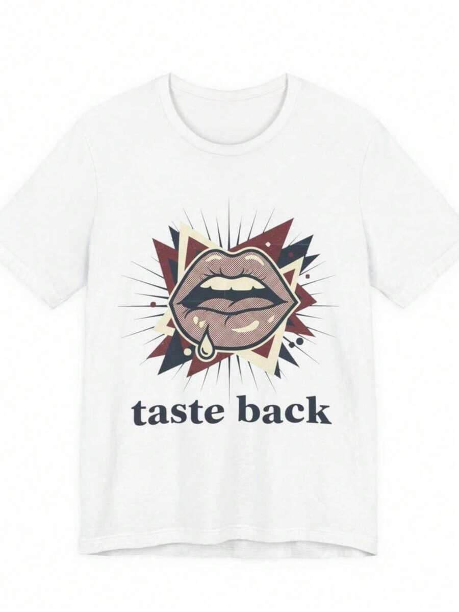 HHARRYSTYLES Taste Back Kiss All The Time Disco Occasionally T-Shirt - White - View 1