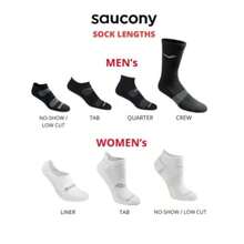 Saucony Paquete múltiple de calcetines de malla para - negro 6 pares - Ver 6