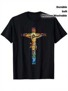 Men Sports Tees & Tanks - 黑色 - 查看 2