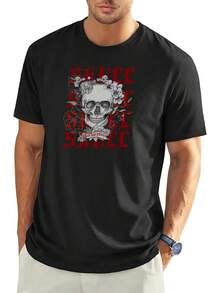 T-Shirts Hommes - Noir - Voir 1
