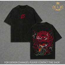otakuguy sensei 8 gates -  Shop - Corte relajado - Negro - Ver 1