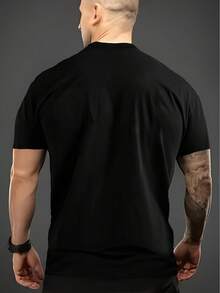 Camiseta Casual de Manga Corta para Hombre - Estampado de Corazón Mi Amor de Mamá, Camiseta Transpirable de Verano,% Poliéster, Corte Regular, Cuello Redondo, Adecuada para Gimnasio - Blanco - Ver 9
