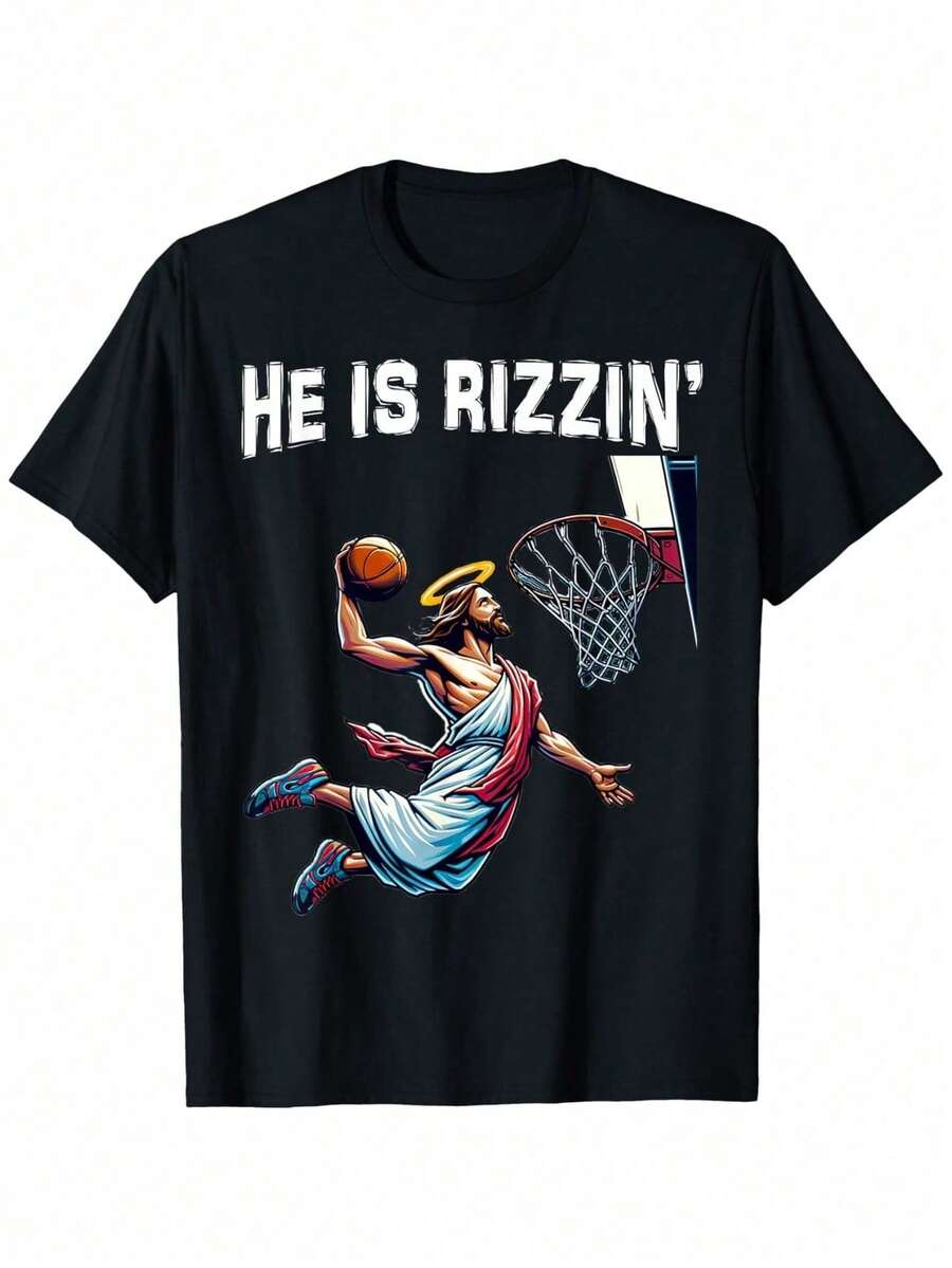 Men Sports Tees & Tanks - 黑色 - 查看 1