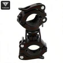 TOSUOD Bicycle Front Light Mount Clip Flashlight Holder Rotatable Light Bracket Cycling Accessories - Multicolor - View 12