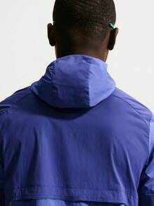 Chaqueta de running repelente al agua para hombre Nike Stride Repel IF2368-455 - Azul - Ver 4