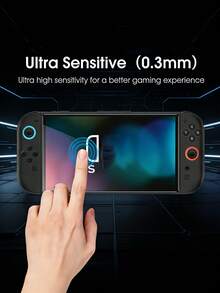 3片裝強化玻璃螢幕保護貼，相容於 Switch 2，9H+ 硬度，4K 高清透明玻璃，防刮保護膜，遊戲主機配件 - 查看 3