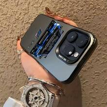[Ships Within 24 Hours From Mexico] A New, Personalized Phone Case With Interesting Designs, Made Of TPU Material. It Features High Definition, Good Drop Resistance, Shockproof And Fingerprint-Resistant Properties, And Is Durable And Suitable For Apple 17/16/15/14/13/12/11/X/Xs/Pro/Plus/Pro Max Series, As Well As  S21/S22/S23/S24/S25/S26FE/Ultra/Plus/Edge And Other Device Series. Unisex, Perfect For Birthday Gifts And Various Holidays. - 風格 - 查看 1