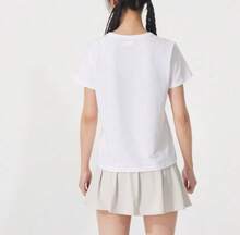 Columbia Summer Women's Round Neck Short Sleeve Casual Comfortable Breathable Running Sports T-Shirt - White - View 3