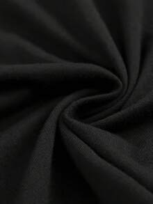 [Camiseta de Hombre con Estampado a Doble Cara]Mantente Positivo, Muerte, Camiseta Casual de Manga Corta con Cuello Redondo para Hombre, Corte Holgado, Versátil, Unisex, para Viajes de - Negro - Ver 4