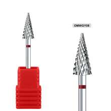 1PC Professional Nail Drill Bit Cone Carbide Manicure Drill For Electric Milling Cutter Nail Files Buffer Nail Art Equipment Accessory - Multicolor - View 7