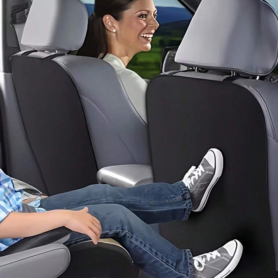 Car Seat Footrest, Protective Pad, Car Rear Seat Cover, Providing Protection For Your Interior - Car Rear Seat Protector Pad