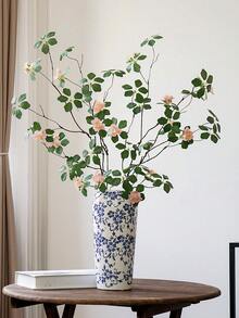 ZaiYe 3PCS, Artificial Azalea Branches, Lifelike Simulated Green Leaf Branches, Simple Zen Style Artificial Green Plants, Suitable For Indoor Home Table Decoration, Festival And Wedding Decorations - Multicolor - View 11