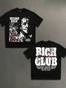 Men T-Shirts - Black - View 5