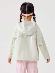 mini bala Chaqueta de Protección Solar UPF50+ a Juego para la Familia, Abrigo Ligero con Protección UV - caqui claro - Ver 3