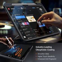 1片 iPad Air 11吋 2026 (M4) 螢幕保護貼，9H 鋼化玻璃膜，附超貼合安裝托盤，防刮、高清晰度、無氣泡黏貼，相容 Apple Pencil - iPad Air 11inch 2026 (M4) - 查看 4