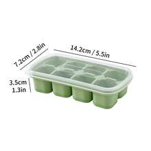 1/2/4pcs 8 Grids Plastic Ice Mold With Lid, Reusable Fruit & Beverage Ice Tray, Beer Refrigeration Tool, Suitable For Refrigerator Ice Maker In Kitchen, Restaurant,Bar - View 22