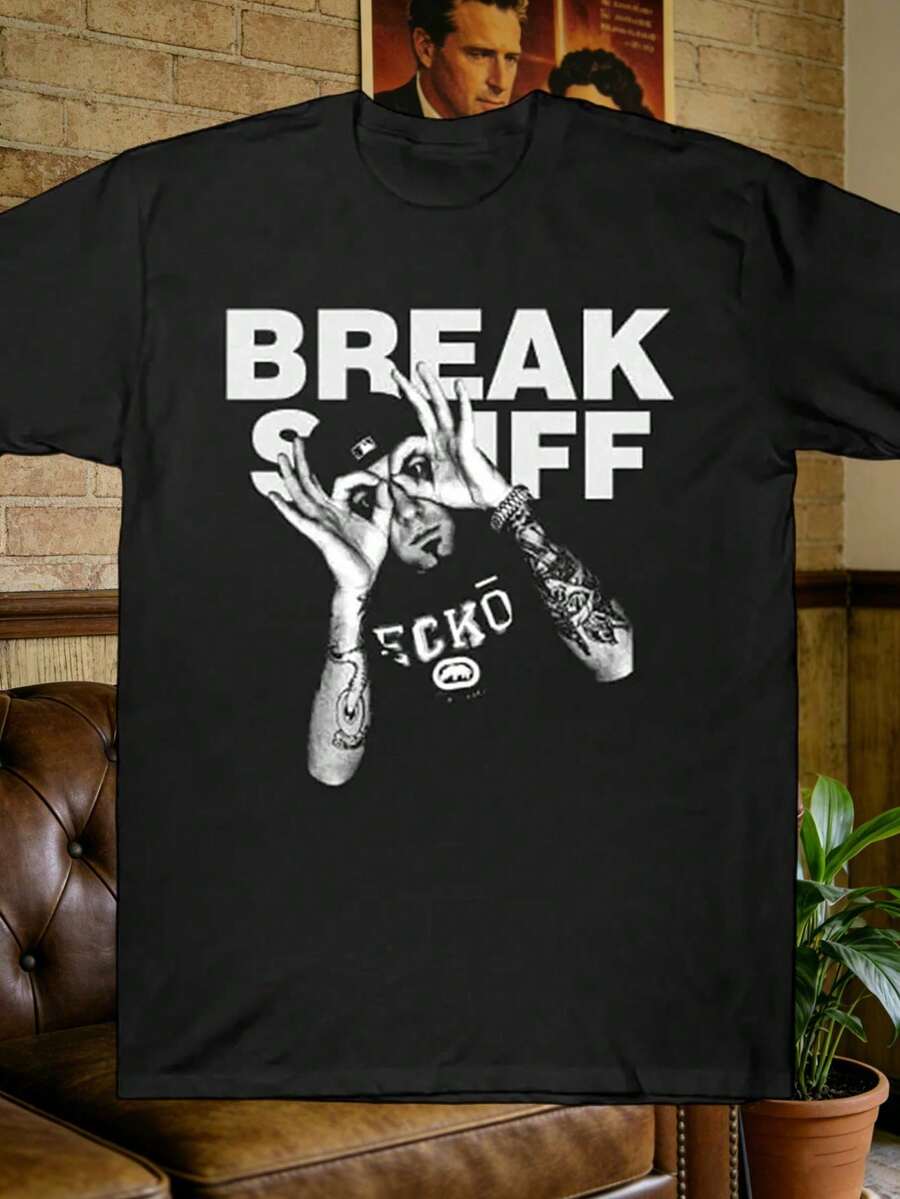 Camiseta con diseño de la banda A Limp Bizkit, estilo vintage, hecha a mano por un fan, informal. - Negro - Ver 1