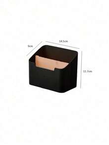A Bamboo And Wood Material Multi-Functional Desktop Storage Box, An Innovative Desktop Organizing Storage Box, Suitable For Cosmetics, Stationery, Remote Controls, Etc. It Can Be Used Both As A Desktop Storage Organizer And As A Remote Control Stand. - Multicolor - View 10