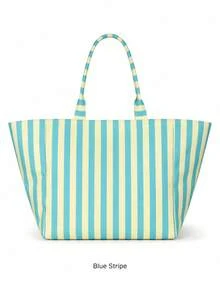 Bolso Tote Estilo Coreano Nuevo de Verano, Bolso de Hombro de Lona de Gran Capacidad para Desplazamientos, Bolso de Playa, Ideal para Viajes al Aire Libre y Temporada de Regreso a Clases, Regalo Único de Vacaciones, Regalo de Graduación, Regalo del Día de la Madre, Recuerdo - Multicolor - Ver 13