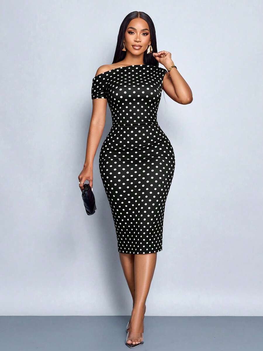 Women Midi Dresses - 多色 12 - 查看 1