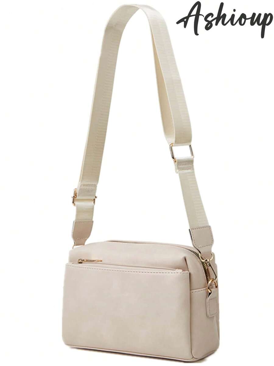 da donna Portafoglio Borse a spalla Borsetta Borsa a tracolla - Beige - Visualizzare 1