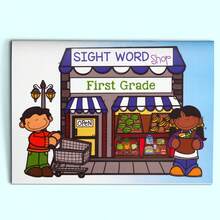 Kids Sight Word Reading Game Book, Primer Word Practice Activity For Early Reading, Word Recognition And Write It Down Learning Back To School - 視覺詞彙閱讀遊戲書 - 查看 2