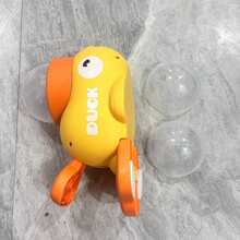 1pc Cute Duck Shaped Interactive Pet Treat Dispenser Toy, Press-To-Release Puzzle Slow Feeder, Suitable For Cats And Small Dogs - Multicolor - View 7