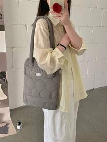 Minimalist Fluffy Laptop Bag, Compatible With MacBook 13/14 Inches, 15/15.6 Inches, Laptop Shoulder Bag, Computer Lnner Bag - View 10