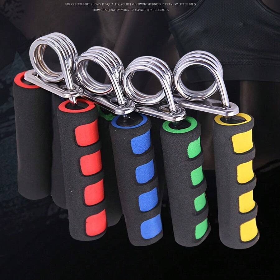 1pc - A-Type Grip Strength And Wrist Strength Exerciser. Available In Multiple Colors, It's A Convenient Hand Strength Training Tool For Home Use, Enhancing Finger And Forearm Muscles. - Multicolor - View 1