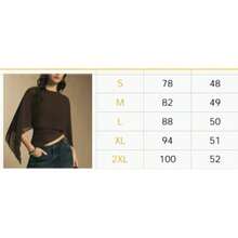 Blusa de moda con diseño asimétrico de hombros en unicolor para mujer - Marrón - Ver 8