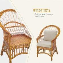 Patio Lounge Chair & Swing Chair - Clark Blue - View 5
