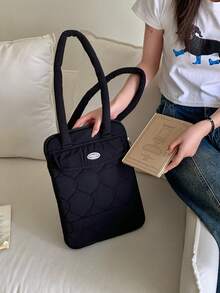 Minimalist Fluffy Laptop Bag, Compatible With MacBook 13/14 Inches, 15/15.6 Inches, Laptop Shoulder Bag, Computer Lnner Bag - View 9