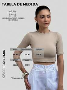 Women Tops - Beige - View 4