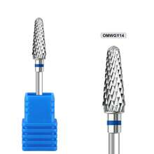 1PC Professional Nail Drill Bit Cone Carbide Manicure Drill For Electric Milling Cutter Nail Files Buffer Nail Art Equipment Accessory - Multicolor - View 26