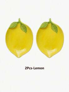 Large Ceramic Lemon Design Stovetop Trivet, Suitable For Fashionable Cookware Racks, Heat-Resistant Tableware Holder, Countertop, Dishwasher , Ideal Gift For Weddings, Housewarmings And Large Gifts - Multicolor - View 13