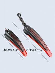 TOSUOD Mountain Bike Mudguard, Universal Front And Rear Wheel Mud Guard, Quick Release Installation, Stable And No Shaking, Effectively Blocks Mud And Water Splashing, Essential Protective Accessory For All Types Of Mountain Bikes, Commuting And Off-Road Cycling - Multicolor - View 3
