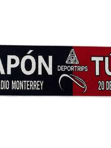 Exclusiva! Bufanda Partido Japon vs Tunez 20 Jun 2026 Monterrey - Multicolor - Ver 4