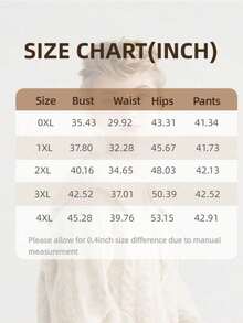 CALEBGAR Plus Size Casual Fleece Hooded Sweatshirt Vest & Drawstring Track Pants 3pc Set - 藍色 - 查看 4
