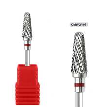 1PC Professional Nail Drill Bit Cone Carbide Manicure Drill For Electric Milling Cutter Nail Files Buffer Nail Art Equipment Accessory - Multicolor - View 21