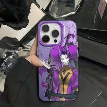Funda para Teléfono - Funda de Teléfono Moderna F-Freaks Circus Cool Compatible con Iphone 17 16E 16 15 14 13 12 11 Mini Pro Max Air X XR XSMAX 8 7 Plus, Cubierta Trasera Mate Anticaídas - Negro - Ver 2