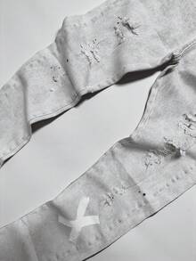 Men's Skinny Fitted Jeans With Elastane - Comfortable And Casual - JO-003 - 查看 4