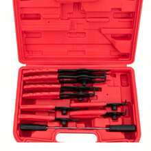 11pcs Snap Ring Pliers Set/Multi-Function Expansion Ring Clamp Pliers/Retaining Ring/Internal Circlip/External Circlip/Dual-Use Pliers Tool Set - Pliers Tool Kit - View 6
